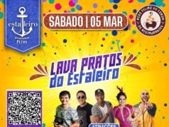 Estaleiro Gastrobar realiza Lava Pratos neste sábado (05)