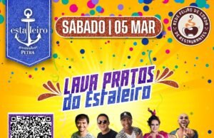 Estaleiro Gastrobar realiza Lava Pratos neste sábado (05)