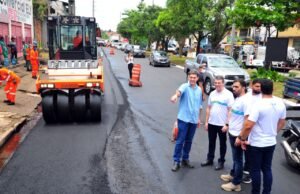 Prefeito Eduardo Braide vistoria recuperação do asfaltamento da Avenida dos Africanos
