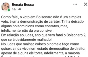 Procuradora do MA reage e chama filho de Bolsonaro de adorador de torturador