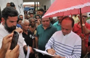 Prefeitura de São José de Ribamar assina ordem de serviço para a construção de uma praça na Vila Dr.Julinho