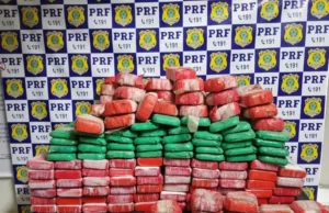 PRF apreende 300 quilos de cocaína em Santa Inês