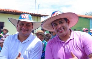Osmar Filho participa da Cavalgada do Cabeça Branca, em Pindaré-Mirim