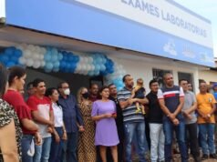 Prefeito inaugura novo Centro de Exames Laboratoriais de Godofredo Viana