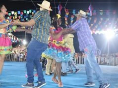 Godofredo Viana: Alegria marca abertura do Arraiá de Nós Tudim