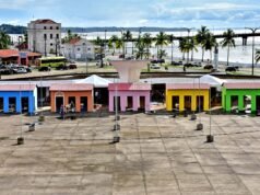 Prefeitura de São Luís avança com montagem do Arraial da Cidade, na Praça Maria Aragão
