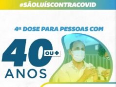 Covid: Dose de reforço para “quarentões” estará disponível em São Luís na terça (21)