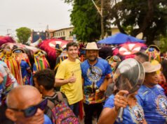 Fernando Braide prestigia Lava-bois em Ribamar e incentiva parcerias para ampliar a cultura maranhense