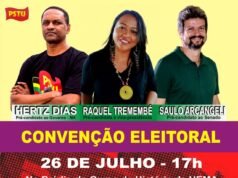 PSTU fará convenção na próxima terça (26)