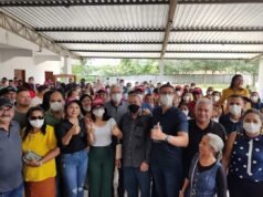 Sissi Viana e Arnaldo Melo participam de grande encontro político em Godofredo Viana