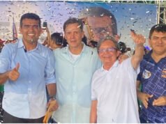 Lahésio Bonfim tem candidatura oficializada e confirma vereador Gutemberg como vice
