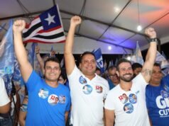 Em grande ato político, Gil e Glalbert Cutrim inauguram comitê de campanha