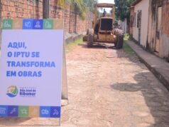 Ruas do bairro Alto Itapiracó recebem serviços de pavimentação