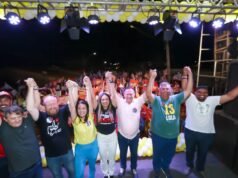 Carreata liderada por Ana Paula Lobato fortalece candidaturas de Othelino e Flávia Alves em Pinheiro