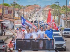 Weverton Rocha comanda grande carreata em São Luís