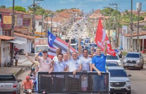 Weverton Rocha comanda grande carreata em São Luís