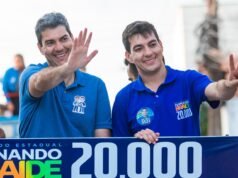 Fernando Braide promove de grande carreata acompanhado de Eduardo Braide