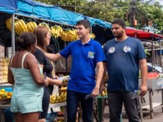 Fernando Braide visita Feira do Mangueirão reforça discurso de apoio aos micro e pequenos empreendedores