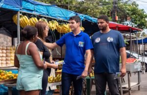 Fernando Braide visita Feira do Mangueirão reforça discurso de apoio aos micro e pequenos empreendedores