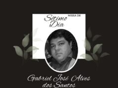 Missa de 7º dia do engenheiro Gabriel Santos será realizada na Igreja São Pantaleão nesta terça (11)