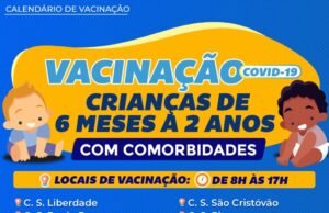 Covid: Braide anuncia vacinação para crianças com comorbidades