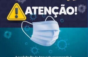 Paço do Lumiar: Prefeitura recomenda uso de máscara em locais fechados