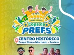 Prefeitura divulga programação festiva para jogo do Brasil nesta segunda (28)