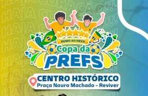 Prefeitura divulga programação festiva para jogo do Brasil nesta segunda (28)