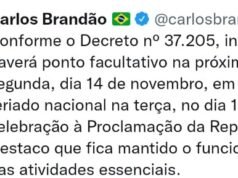 Governo e Prefeitura promovem feriadão prolongado