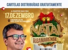 Natal do Povo Ribamarense acontece dia 17 de dezembro com sorteio de centenas de prêmios e uma casa