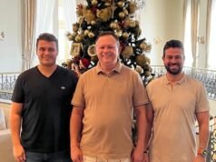 Gil e Glalbert Cutrim dialogam com governador Carlos Brandão