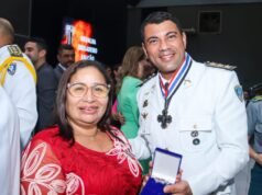 Prefeita Paula Azevedo recebe medalha de honra da Polícia Militar do Maranhão