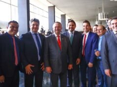 Presidente da Famem acompanha posse dos ministros de Comunicações e Justiça