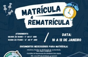 Prefeitura de Belágua realizará matrícula e rematrícula de estudantes