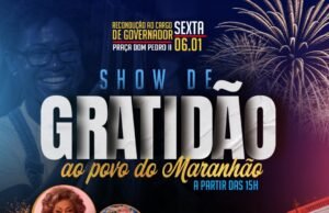 Ato de recondução de Brandão ao cargo terá shows de Alcione e Neguinho da Beija-Flor