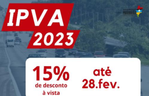 IPVA com desconto de 15% encerra nesta terça (28)