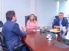 Iracema Vale discute projetos de conectividade com ministro das Comunicações