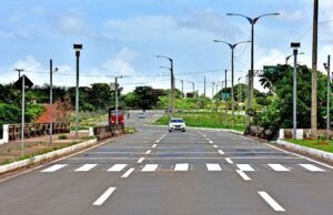 Redutores de velocidade implantados na Via Expressa levam mais segurança a pedestres e motoristas