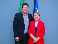 Iracema Vale e Felipe Camarão discutem parcerias entre Legislativo e Executivo
