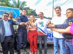 Iracema Vale prestigia entrega de obras no aniversário de São Benedito do Rio Preto