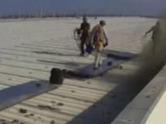 Imagens comprovam que operários aplicaram manta asfáltica em telhado do Rio Anil Shopping no dia da tragédia do incêndio