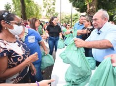 “É um momento de fraternidade”, diz Chaguinhas sobre ação que distribuiu duas toneladas de peixe