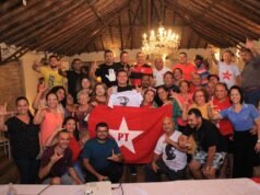 Felipe Camarão participa de Plenária do Diretório do PT em Imperatriz