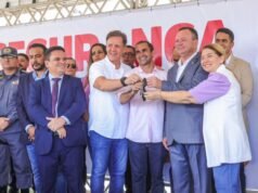 Iracema Vale destaca importância de investimentos na segurança em ato de entrega de viaturas