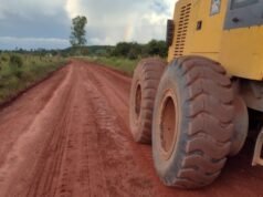 Mesmo com chuvas, Fernando Pessoa continua recuperando vias em Tuntum