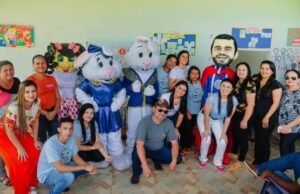 Tuntum: Erica Costa leva comemoração da Páscoa aos usuários do CAPS