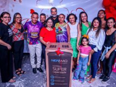 Paula Azevedo homenageia mães de Paço do Lumiar com grande festa na Praça da Família