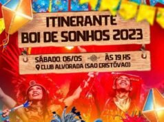 Ensaio itinerante do Boi de Sonhos marca encontro de grupos juninos no sábado (6)