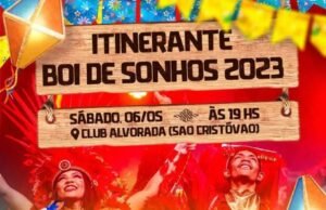 Ensaio itinerante do Boi de Sonhos marca encontro de grupos juninos no sábado (6)