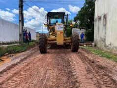 Prefeitura de Paço do Lumiar melhora trafegabilidade na Estrada do Cajueiro
